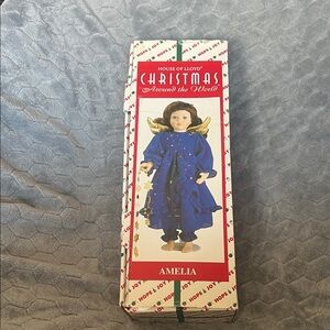 Christmas Angel Doll - Blue